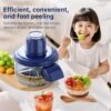 bd0c6bce-34a6-44f0-86f9-c24a67dcec6b.jpg Ormos Electric Grape Peeling Machine - Automatic Garlic & Tomato Peeler, Rechargeable Fruit Skin Remover Tool For Small Fruits, Home Kitchen Gadget-Blue