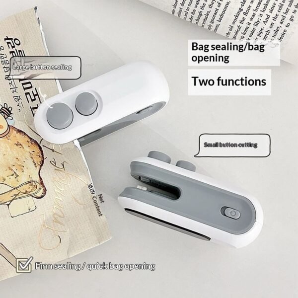 bf061d93-4afb-4122-8037-b965daa3124f_trans.jpeg Mini 2 In 1 Sealer Heat Sealer Bag Opening Machine For Snacks Home USB Sealer Vacuum Sealer Snacks Plastic Bag Heat Sealer