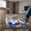 03 ⚽ كرة القدم الهوائية | Hover Soccer Ball with LED Lights – Indoor & Outdoor Fun
